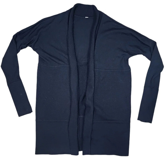 Lululemon Sit In Lotus Black Cardigan - Picture 6 of 12